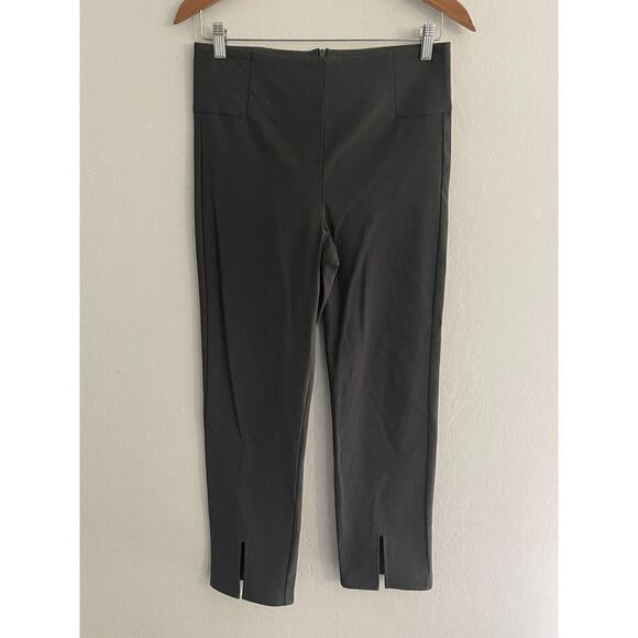 Athleta 10 Wander Slim Straight Ankle Pants Split Hem Stretch NEW $110 - Picture 2 of 9